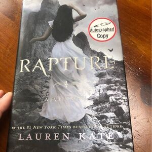 Rapture by Lauren Kate - Autographed Copy - first edition hardcover copy -